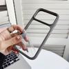 Прозрачный жесткий акриловый чехол HD для iPhone 17 Pro Max 16 Pro 15 14 Plus 13 12 11 Улучшенная силиконовая противоударная задняя крышка телефона