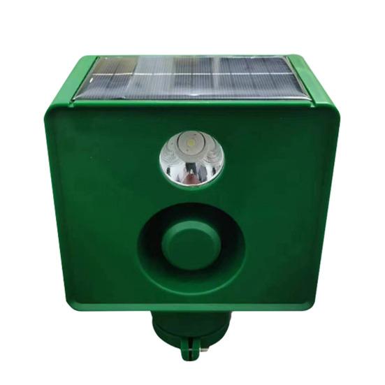 Светильник для отпугивания животных, солнечные предупреждающие огни с громким звуком, устойчивый к погодным условиям, отпугивающий свет для фермерского поля, двора