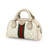 Gucci Ophidia GG Monogram Съемный кожаный ремешок Застежка-молния Холст и кожа Мини-сумка через плечо Сумки женские 724606-FABEX-9642