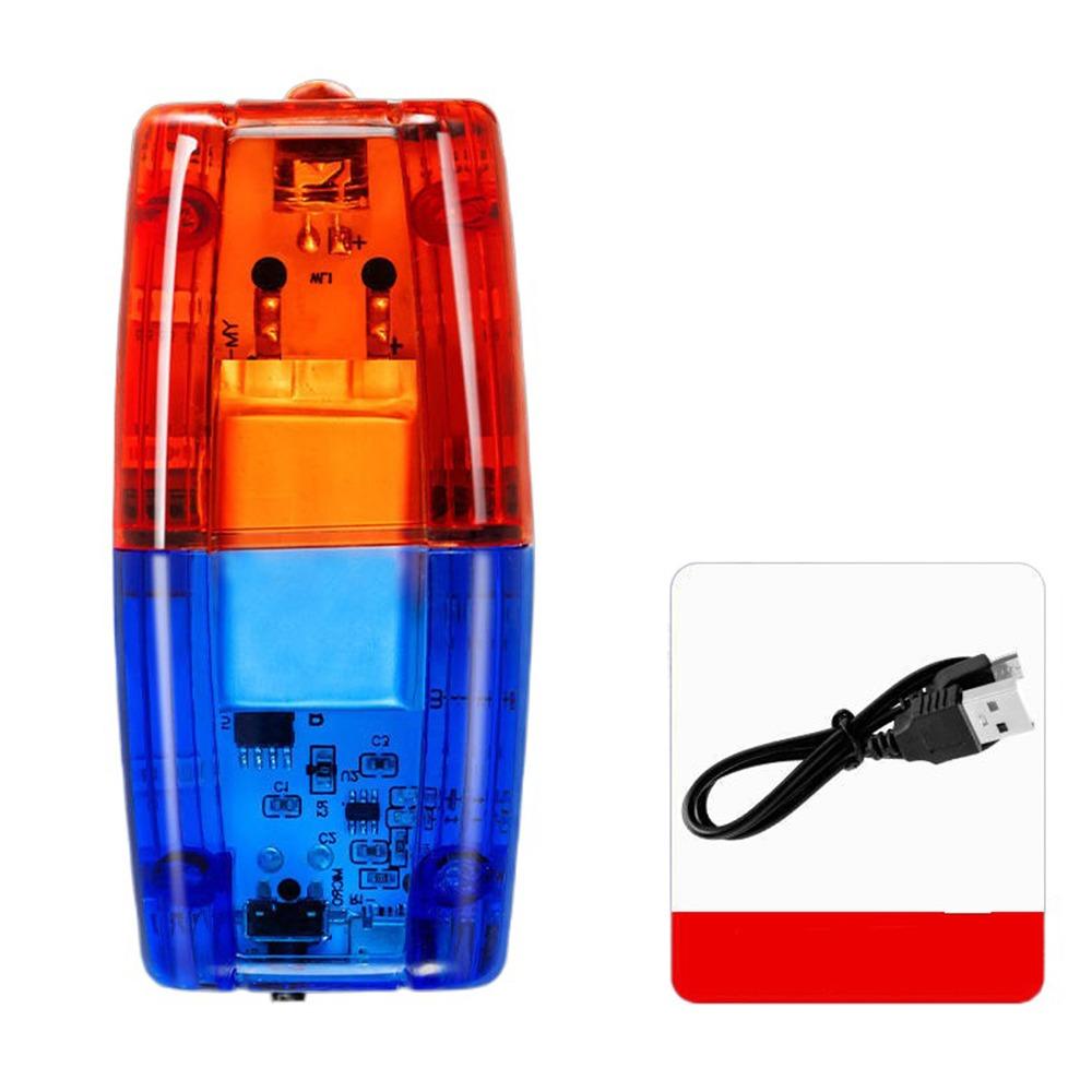Flashing Police Shoulder Clip Light Safety Patrol LED Shoulder Warning Lamp Bike Tail Lamp  Doorman
