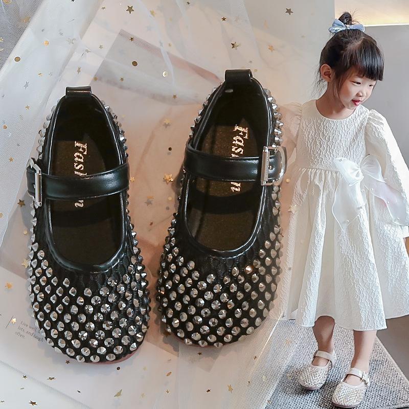 Girls' Hollow Out Full-Diamond Sandals2026Summer cool little girl's rhinestone crystal princess shoes for toddlers, young children, and older
