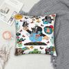 Подушка-чехол с принтом персонажа мультфильма «Кротик» Постельное белье Чехлы для подушек Декор для автомобиля На молнии Различные размеры