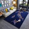 Italian Football Legends Map Suitable As a Non-slip Mat for the Living Room or Bedroom Sofa