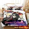 3D Постельное белье Tales of Berseria Комплект Пододеяльник Полный Queen King Размер Наволочка Постельное с принтом Постельный комплект Взрослый Детская спальня Односпальный Twin