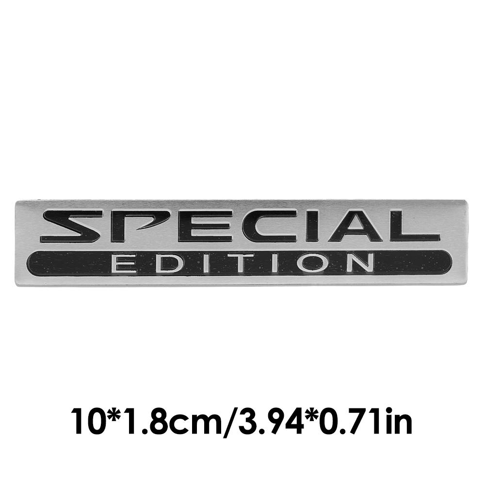 3D металлическая наклейка на автомобиль ОГРАНИЧЕННЫЙ ВЫПУСК/СПЕЦИАЛЬНЫЙ ВЫПУСК Наклейка на корпус мотоцикла Эмблема на крыло Наклейка Модификация внешнего вида