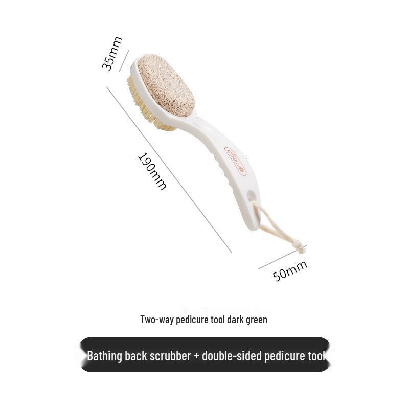 Двусторонний скрабер для ног и удалитель мозолей – Полировщик пяток и эксфолиатор кожи