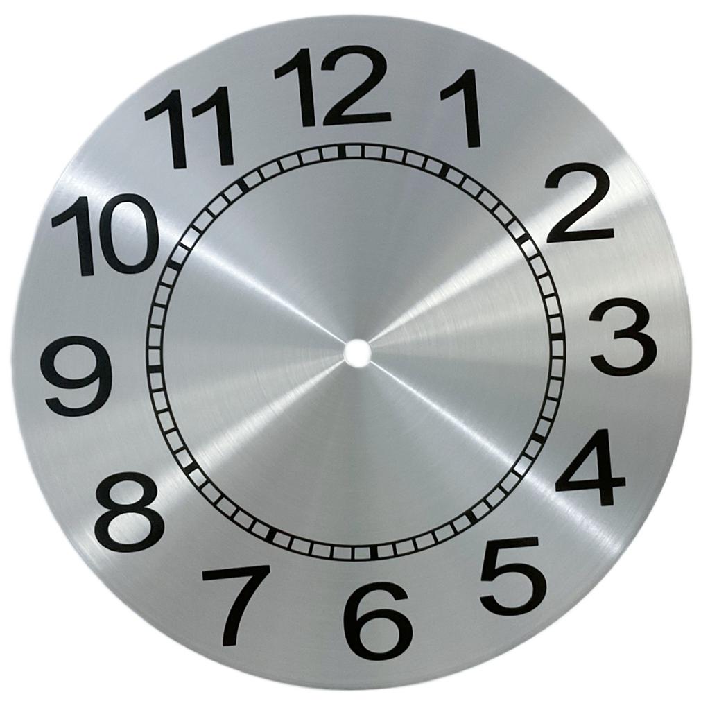 Replacement Clock Dial 9.5 Inch Clock Face DIY Quartz Wall Clock Advanced Appearance Durability Fading Resistant