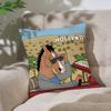 Funny Bbojack HorsemanS Customizable Square Pillowcases Stylish And Soft Perfect For Beds Cars And Sofas