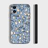 Милый рисунок для iPhone 13,17,11,12,16,14,15,Plus,Pro Max Мягкий силиконовый черный чехол для телефона