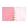 Mushroom Hole Card Collection Book Solid Colour Insert Loose-leaf Album 3 Inch Four-panel Photo Postcard Storage and Sorting