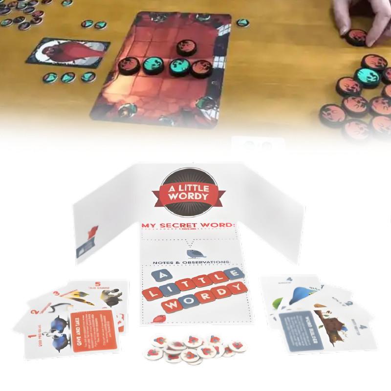A Little Wordy от Exploding Kittens Карточная игра для подростков, взрослых, детей, для семейного веселья, для вечеринок