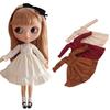 Rakulifey Blythe One Blythe Doll For Obitsu 3 Colors Costume, Piece, Clothes, 24, (коричневый)