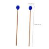 TENDYCOCO 1 Pair of Marimba Mallets with Soft Handles, Wool Mallets