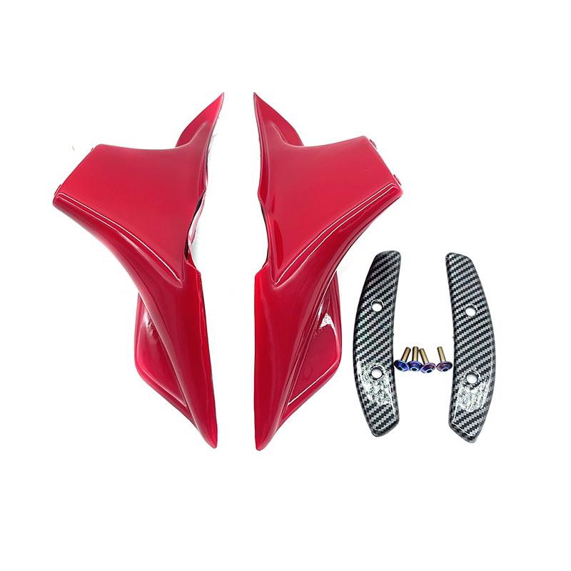 New CBR650R Motorcycle Front Light Cowl Side Winglet Wind Fin Spoiler Trim Cover Fit For Honda CBR 650R 2019 2020 2021 2022 2023