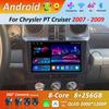 Android 14 Автомобильный Радио Мультимедийный Плеер для Chrysler PT Cruiser 2007 - 2009 WiFi GPS Навигация DSP Стерео Разделенный Экран Головное Устройство