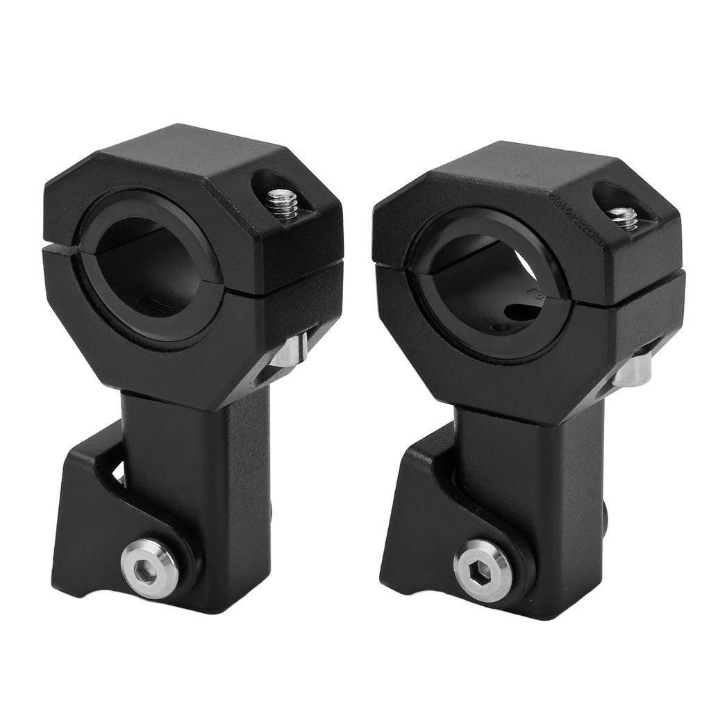 2 кронштейна для крепления прожектора M5, отверстие 18 мм?30 мм регулируемый держатель зажима фары для