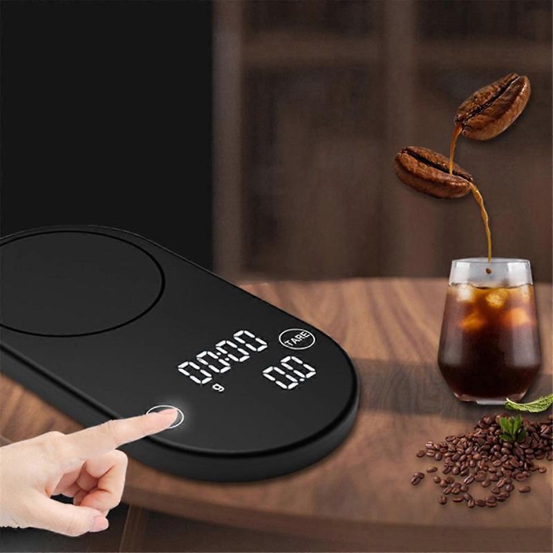 USB Charging Coffee Scale Household Smart Electronic Scale Kitchen Scale Accurate Fast Charging Time Coffee Scale