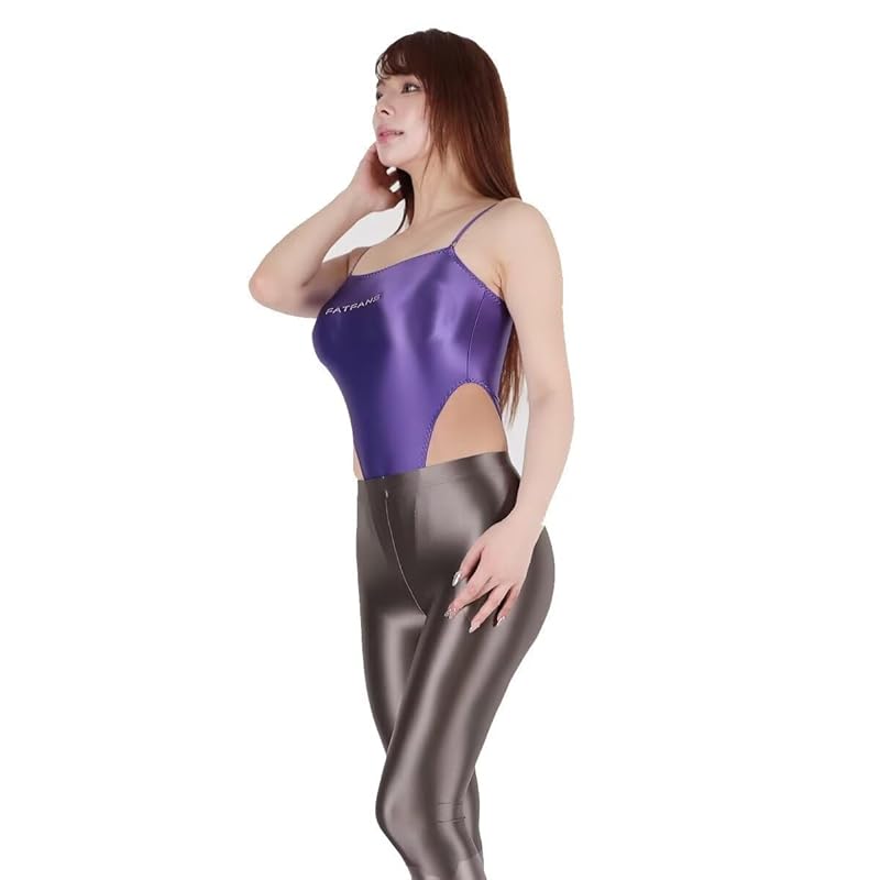FATFANS Супер высокий купальник для соревнований по фигуре с крючком для промежности сменный плечевой ремень с прозрачным ремешком трико купальник для соревнований по косплею Гладкий