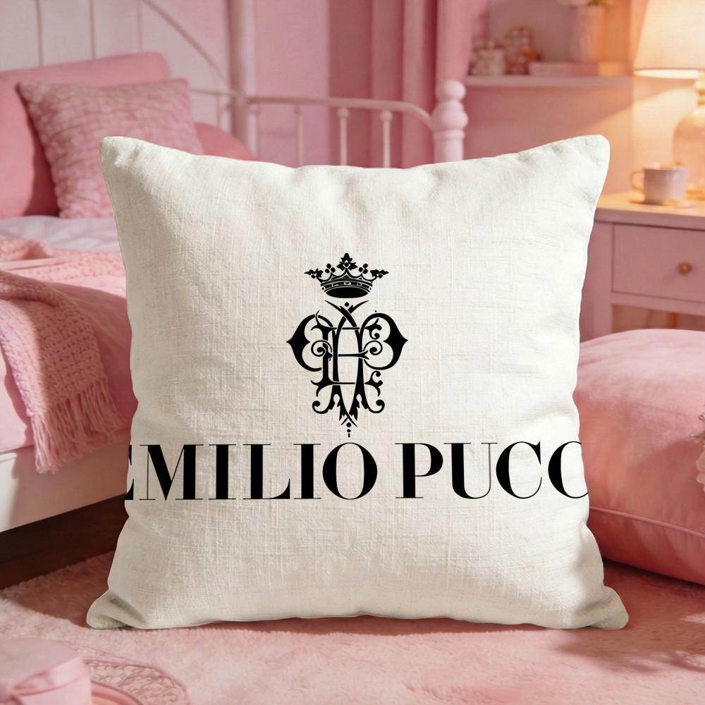 EEMILIO PPUCCIs Brand Cushion Cover Premium Comfort Reversible Pillow Cove Two In One Design For Any Room Car Interior