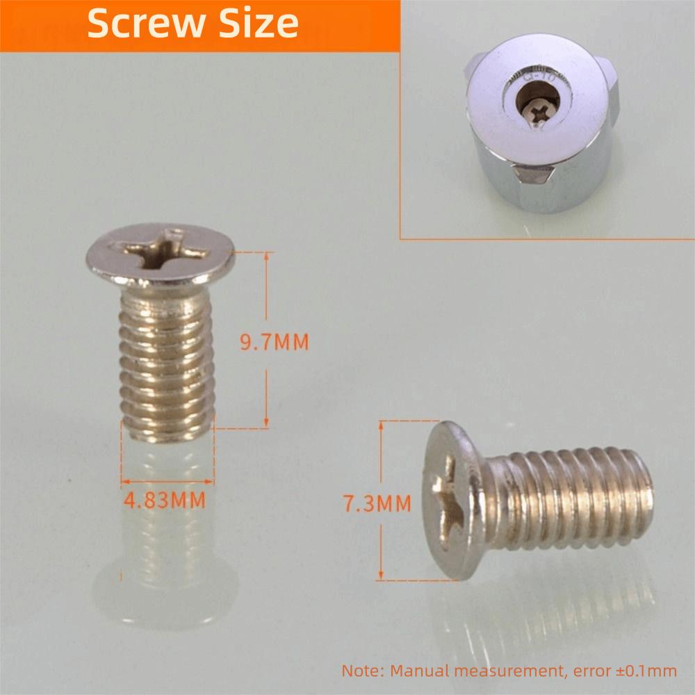 Новая ручка для смесителя из сплава, универсальная, серебристая, ручка переключателя крана с быстрым открытием