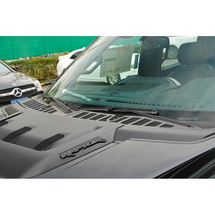 Наклейки на крышку капота автомобиля, декоративная рамка для Ford F150 Raptor 2022 2023, аксессуары для внешнего стайлинга автомобиля