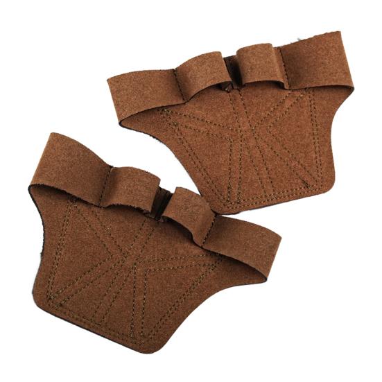 1 пара накладок для захвата для тяжелой атлетики, защита для рук, 4 пальца, перчатки для тренировок в спортзале, двухслойные нескользящие спортивные аксессуары для фитнеса