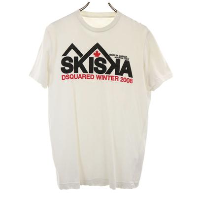 Made In Italy Short Sleeve T-shirt M Off White Men's Used