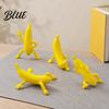 Забавный Человек-Банан Коллекционные Фигурки 4 шт. 3D Печатный Персонаж Настольные Аксессуары для Офиса Украшения Новинка Милый Настольный Декор Игрушки Дом