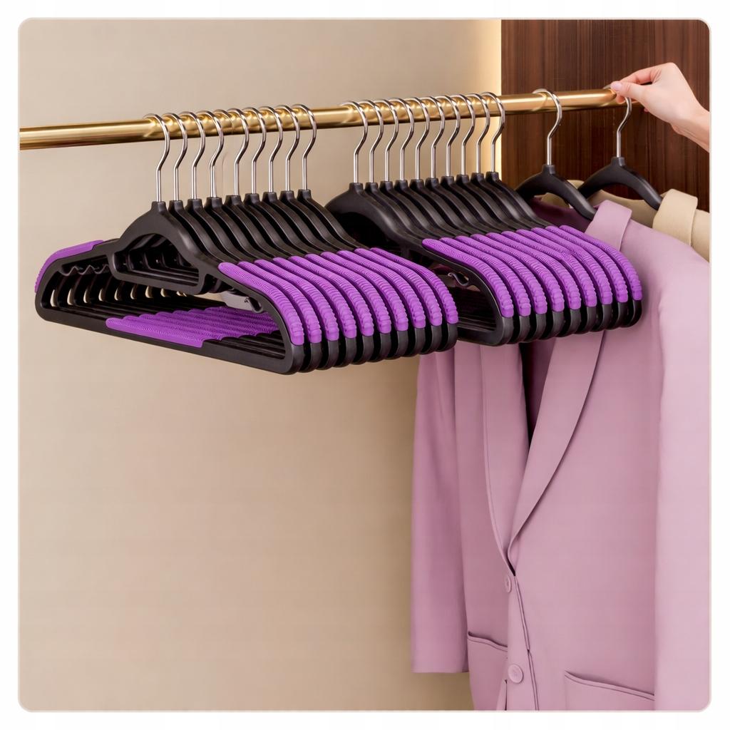 Anti-Slip Clothes Hangers For Wardrobes, Strong, Premium, .