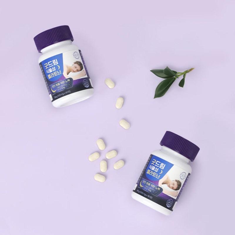 Good Dream Vegetable Melatonin 3mg Per Tablet 60 Tablets, 60 Tablets, 1 Unit