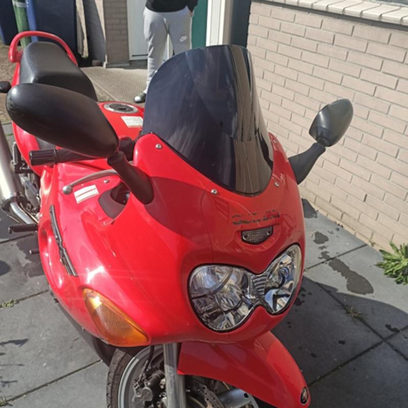 Ветровое стекло для SUZUKI Katana GSX600F GSX750F GSX 600F 750F 1998-2008 Двойное пулевидное ветровое стекло Аксессуары для мотоциклов Обтекатель
