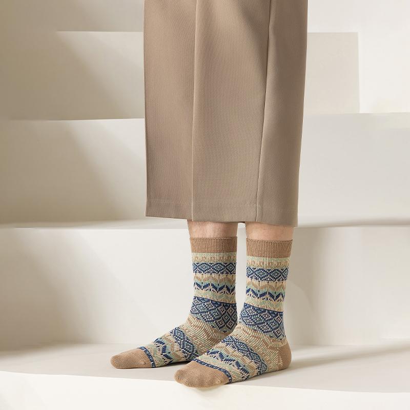 3 пары женских хлопковых носков, осенние и зимние теплые носки, толстые трикотажные носки Cabin Cozy Crew, мягкие носки, подарки для женщин, красочная мода