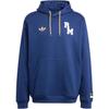 Adidas Originals Vrct FW24 Real Madrid Logo Letter Warm Hoodie Men Hoodies Navy-Blue JF2584