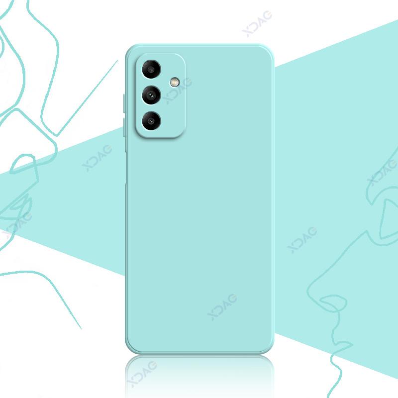 Роскошные чехлы для Samsung Galaxy F14 M14 4G SamsungF14 SamsungM14 Мягкий квадратный жидкий силиконовый защитный корпус для телефона
