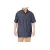 Levis Cool Series Solid Color Comfortable Loose Short Sleeve Shirt Men Shirts Blue 39040-0003