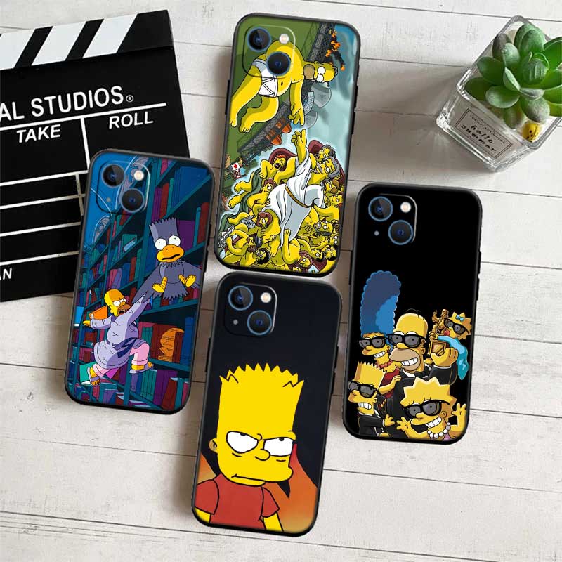 RE53 S-Simpsons New High-End Shell Phone Case for OPPO A3 Pro A72 A74 A76 A77 A77S A78 A79 A94 A95 A18 A40M A58