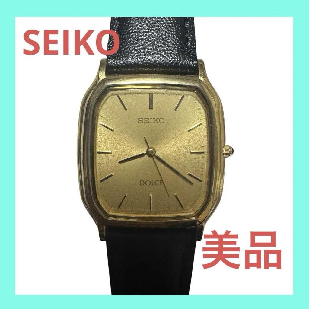 [USED] SEIKO Dolce Gold Watch