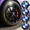 kfwhl7 4pcs 56mm Car wheel hub cover badge sticker For BMW M 50th E39 E46 E90 E36 E60 E34 E30 F30 X5 X6 71 E92 E93 E87 E83 F31 F22 F34