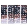 Plate Tool Art Plate Stamp Stamping Snowflake Christmas Nail Gel Print Nail Stamping Templates