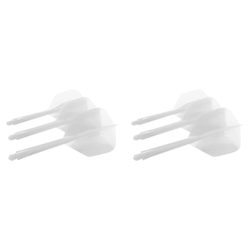 12-3 шт. профессиональные дротики, 2BA, пластиковые прозрачные стержни, дротики, анти-падение, интегрированные дротики, для помещений и улицы