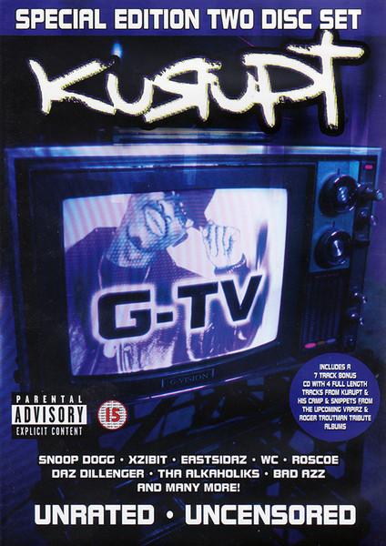 DVD KURUPT - Kurupt - G-TV EREDV311 Fortress Entert 2002 Europe Rap & Hip-Hop/R&B Used