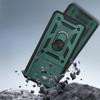 Armored case for Oppo A5 Pro 5G, CamShield Slide, green