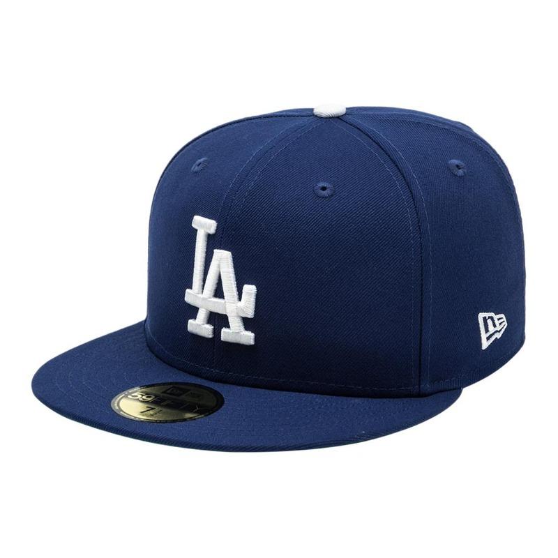 New Era Geometric color block polyester fiber baseball cap men and women same style couple blue 712