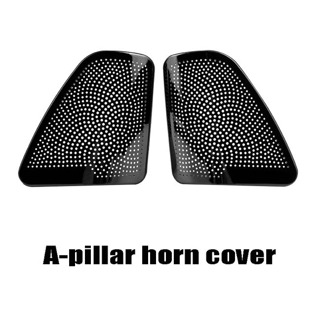 Автомобильный стереодинамик с левым рулем и правым рулем, наклейка на дверь, чехол для BMW X5 E70 F15 2008-2018, отделка из нержавеющей стали, автостайлинг, авто