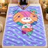 Flannel BlanketAnimal Crossing Warm Soft Throw Blanket for Indoor Sofa Bed Living Room Use