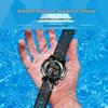 Mingrui Waterproof Multi-Function Student Pedometer & Luminous Watch for Boys
