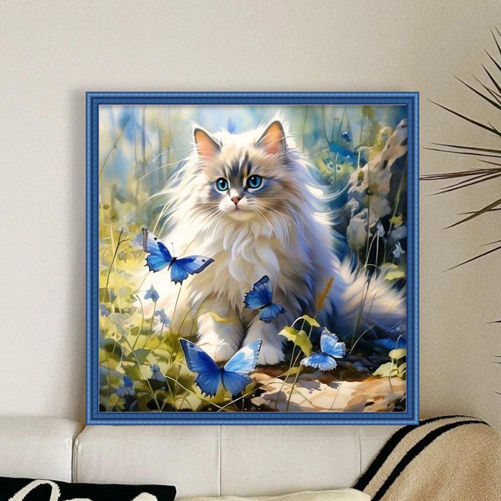 Полный комплект для вышивки крестом из эко-хлопковой нити 11CT с изображением животных