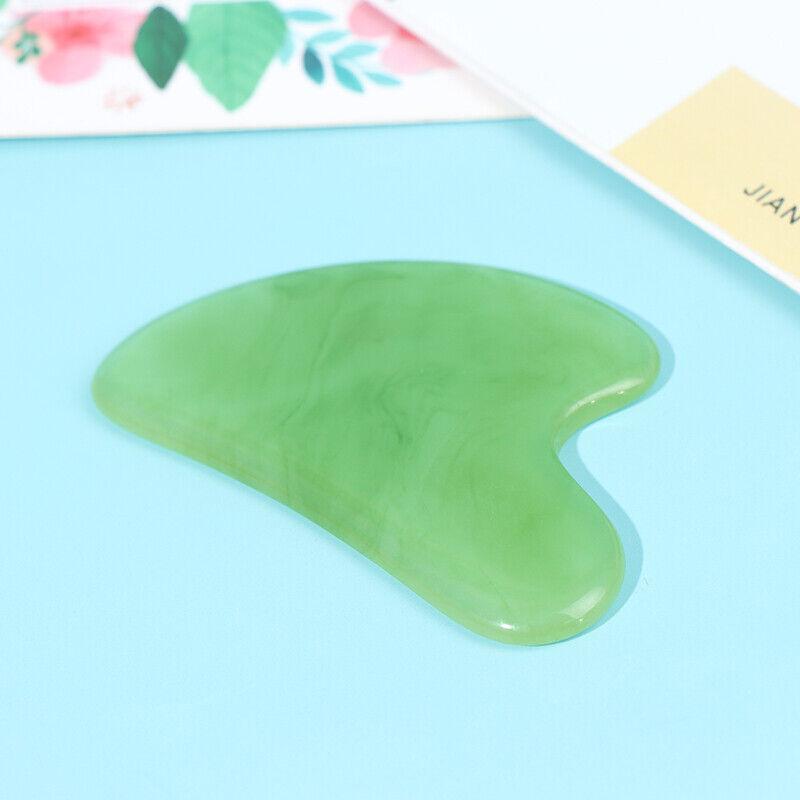 Natural Resin Gua Sha Scraper Board Massage Jade Guasha Stone Wrinkle Remo';x
