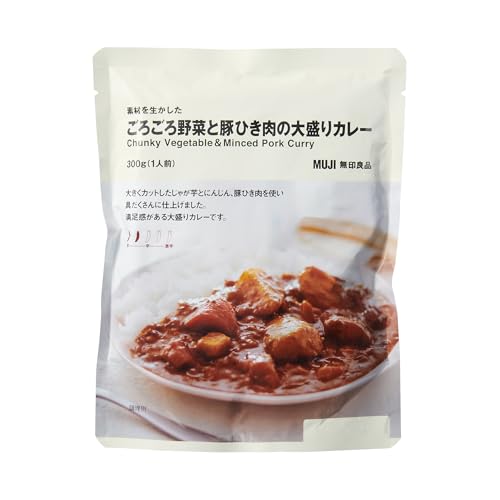 MUJI Curry with chunky vegetables and ground pork (1 serving) Tca32A4S