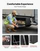 Underbody Truck Tool Box, 914 x 457 x 457 mm Heavy Duty Steel Trailer Storage Box with Lock & Keys, Waterproof Trailer Storage Organizer Under Body